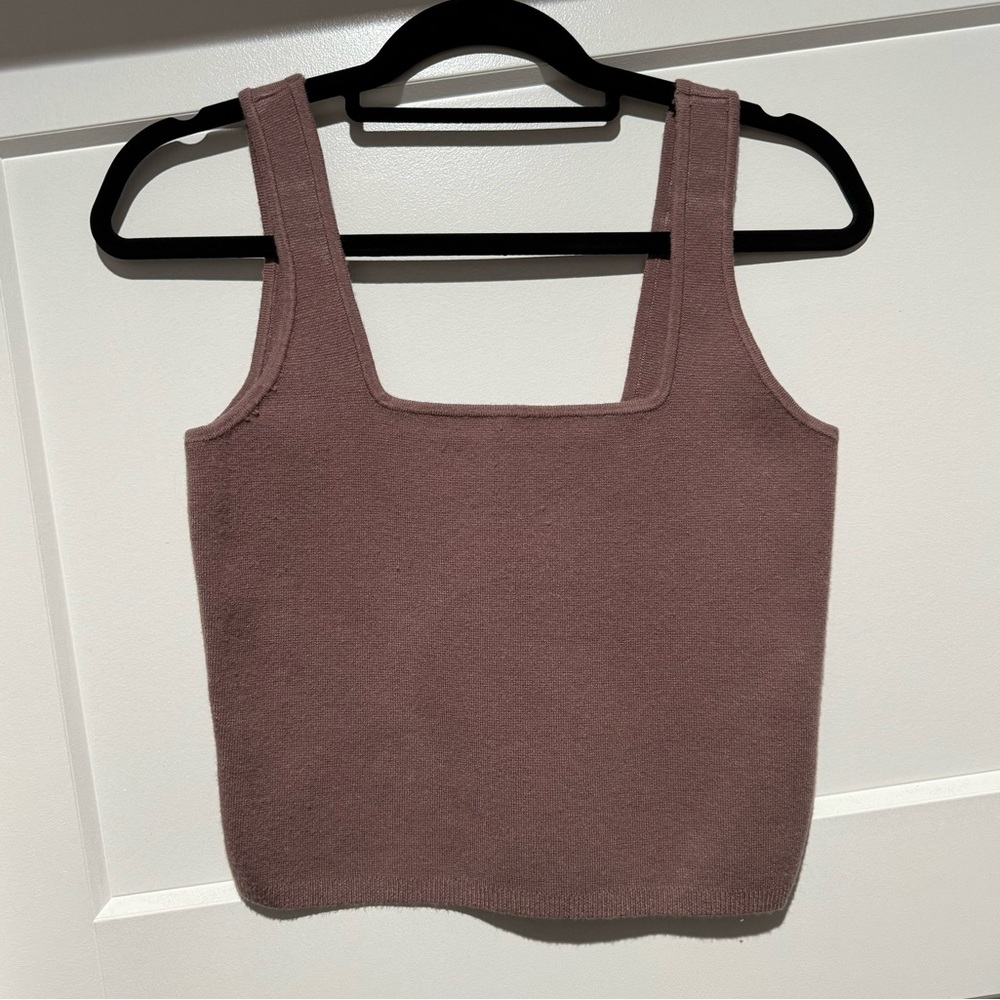 Abercrombie Soft A&F Collection mauve top